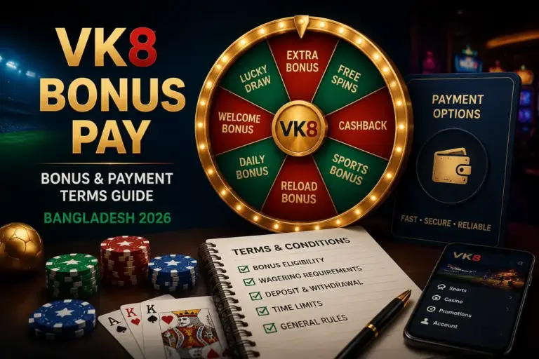 VK8 Bonus and Payment Terms Guide Bangladesh 2026